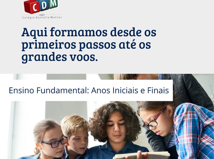 Alunos CDM — do maternal às grandes conquistas, geração de cidadãos